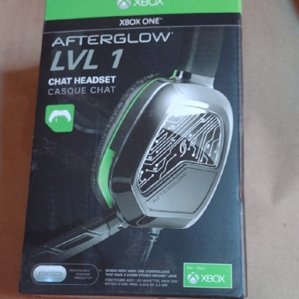 PDP Afterglow LVL 1 Chat Headset for Xbox One NWT